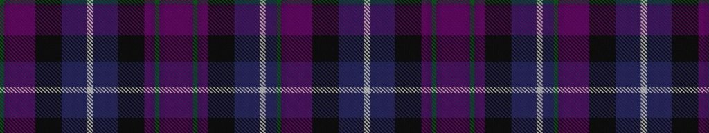 Tartan Banner - Wyoming Bagpipers